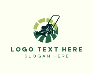 Turf - Lawn Mower Maintenance logo design