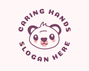 Nanny - Toy Panda Daycare logo design