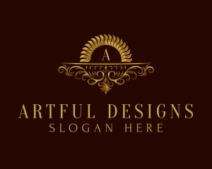 Luxury Gold Letter logo design