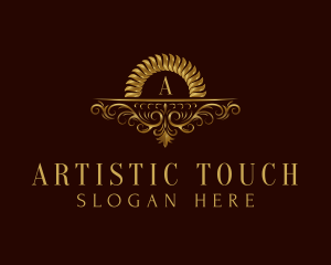 Luxury Gold Letter logo design