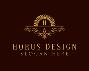 Luxury Gold Letter logo design