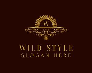 Luxury Gold Letter logo design