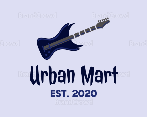 Electric Guitar Solo Logo