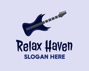 Electric Guitar Solo Logo