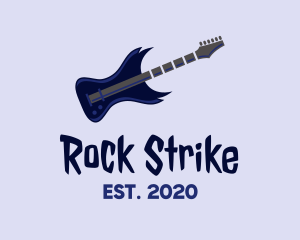 Electric Guitar Solo logo design