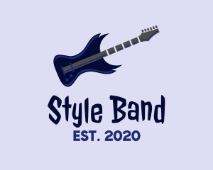 Electric Guitar Solo logo design