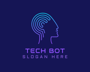 Android - Artificial Intelligence Technology logo design