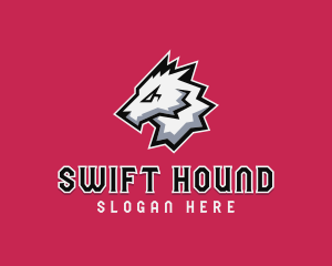 Fierce Wolf Hound  logo design