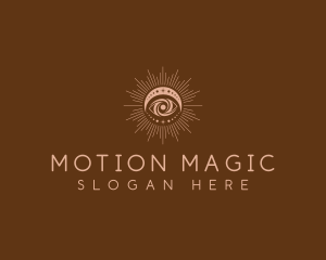 Magical Eye Moon logo design