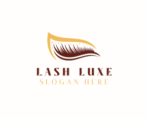 Eyelash Cosmetics Salon logo design