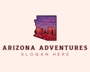 Arizona - Arizona Grand Canyon Travel logo design