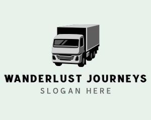 Roadie - Box Truck Freight Delivery logo design
