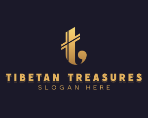 Gold Fashion Tailoring logo design