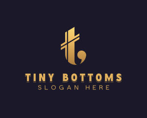 Gold Fashion Tailoring logo design