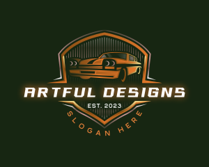 Car Mechanic Automobile logo design