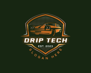 Car Mechanic Automobile logo design