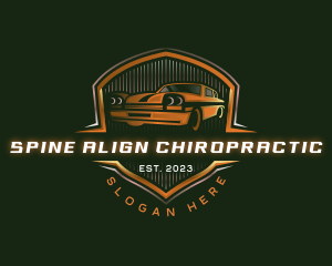 Car Mechanic Automobile logo design