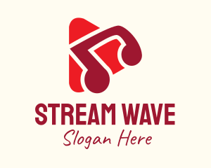 Streaming - Music Streaming Application logo design