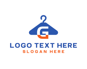 Hub - Laundry Hanger Letter G logo design