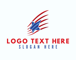 Flag - Patriot Star Flag logo design