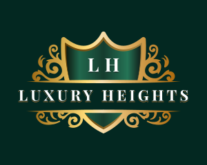 Ornamental Luxury Shield logo design