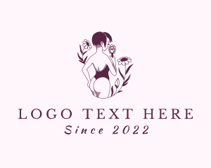 Girl - Sexy Woman Lingerie logo design