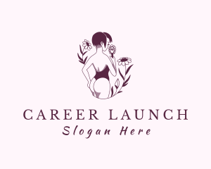 Sexy Woman Lingerie Logo