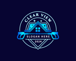 Windows - Pressure Wash Cleaning logo design