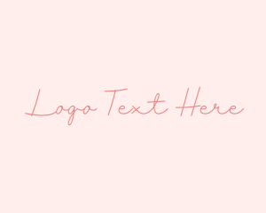 Handwriting - Feminine Wellness Salon logo design