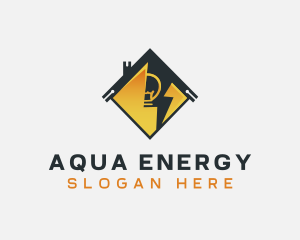 Lightning House Energy logo design