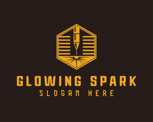 Industrial Laser Engraving logo design