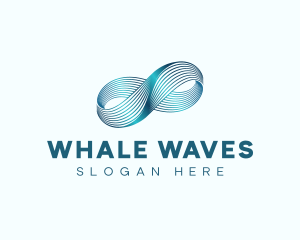 Infinity Wave Loop logo design