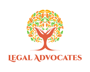 Cacao Tree Leaves Logo