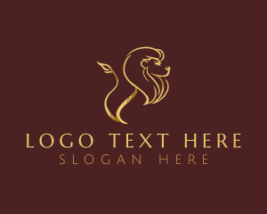 Premium - Luxury Lion Firm logo design