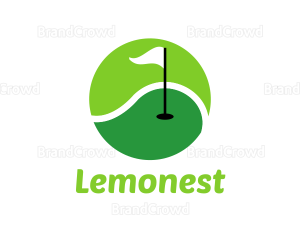 Golf & Tennis Sport Logo