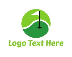 Hole - Golf & Tennis Sport logo design
