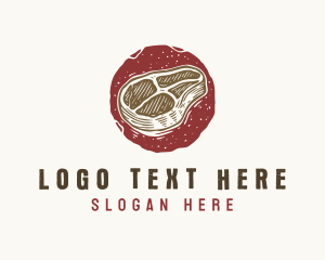 Beef - Grill Beef Steak logo design