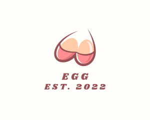 Egg Sexy Boobs logo design