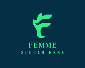 Green Flame Media logo design