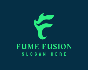 Green Flame Media logo design