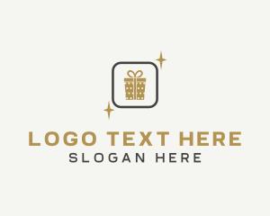 Specialty Store - Christmas Gift Box logo design