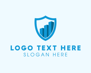 Investment - Financial Protection Shield logo design