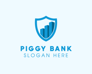 Financial Protection Shield logo design