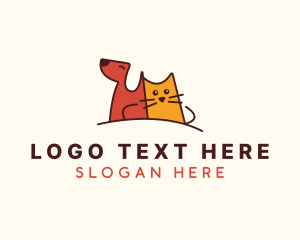Cat - Pet Animal Shelter logo design