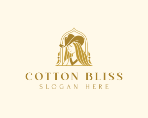 Cowgirl Western Fashion logo design