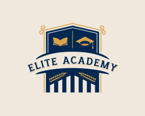 University Academy Education logo design