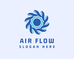 Air Flow Fan logo design