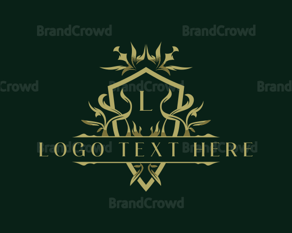 Royalty Ornament Decorative Logo