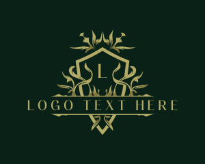 Royalty Ornament Decorative Logo