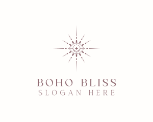 Boho - Eye Celestial Boho logo design